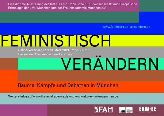 Online Ausstellung – Feministisch verändern