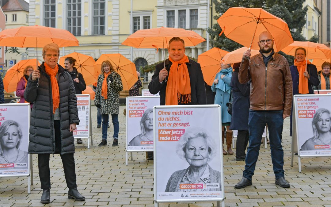 Fachstelle Täter*arbeit Ingolstadt nimmt am Orange Day teil